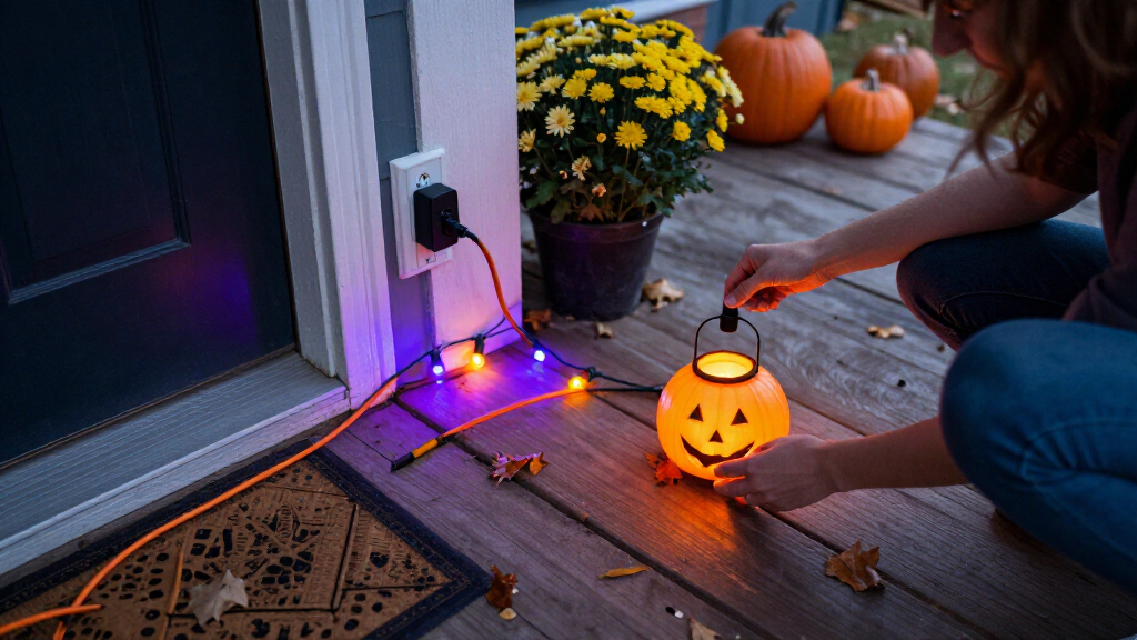 smart plugs for Halloween lights