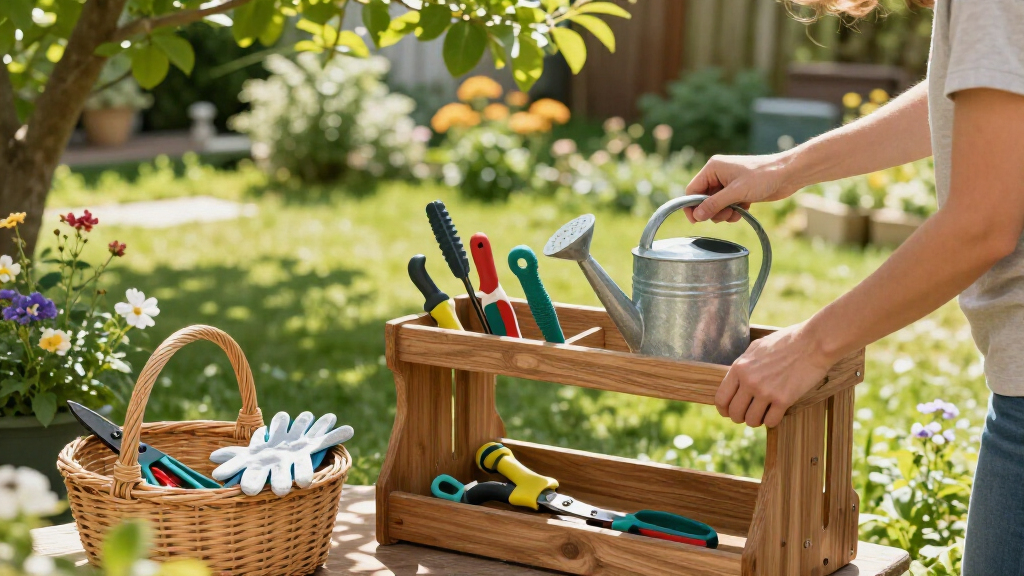 garden tool storage organizers