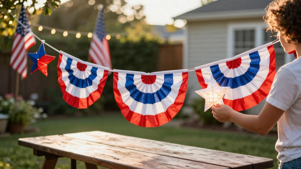 patriotic 4th of July party decorations