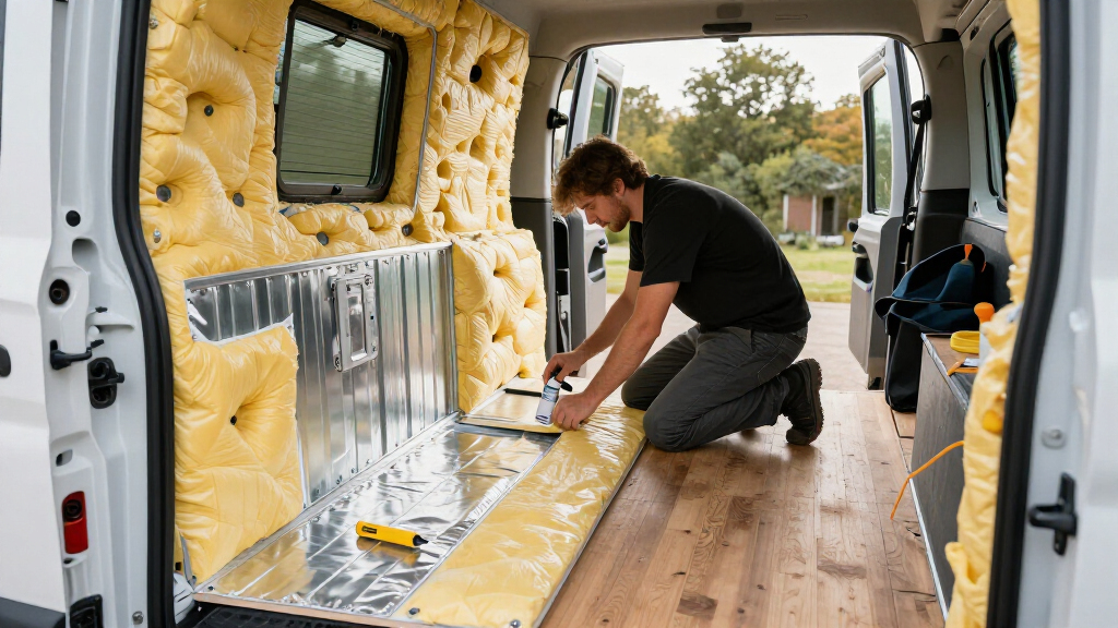 van insulation kits for camper conversions