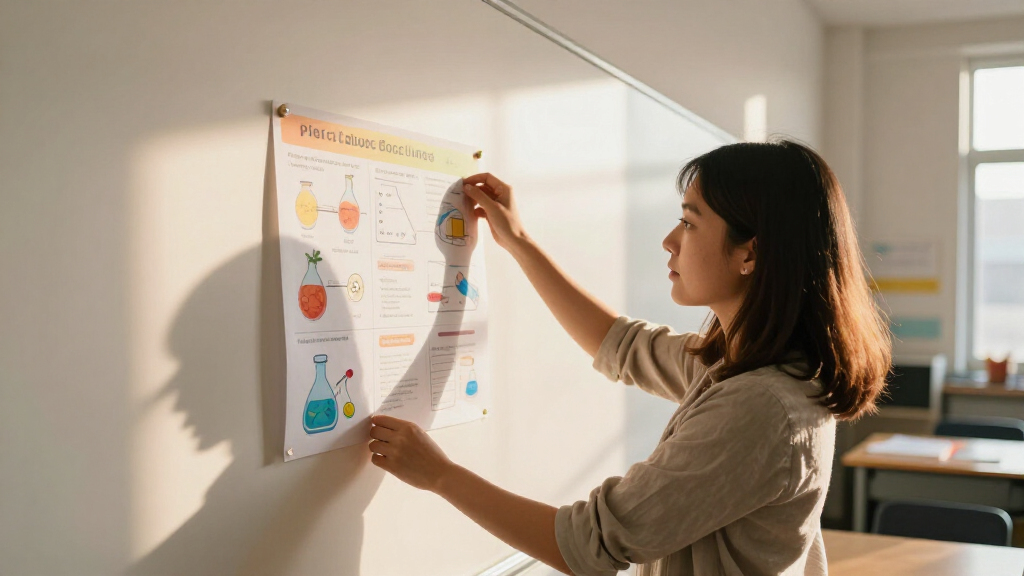 educational science reference posters