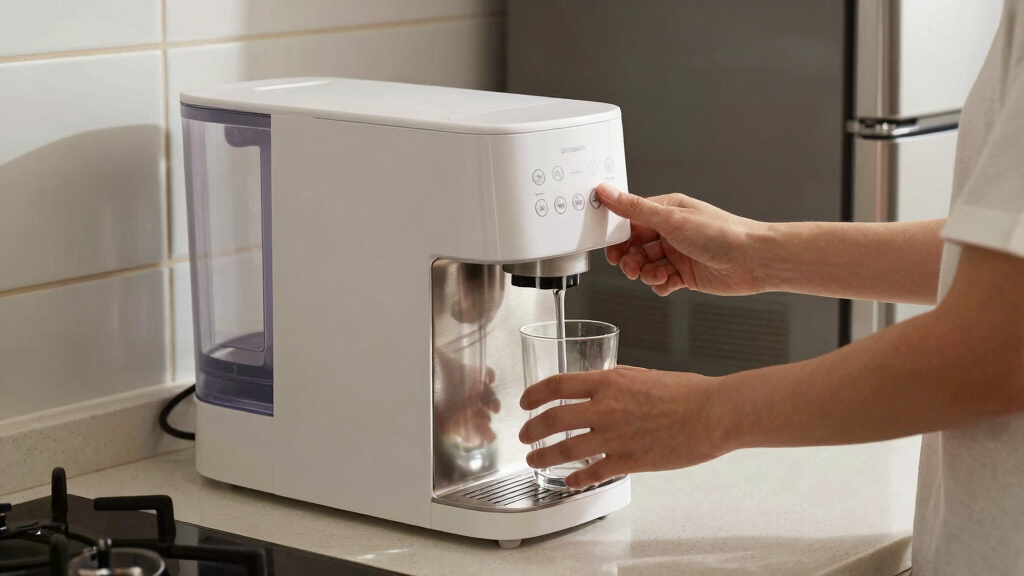 counteralkaline water machine
