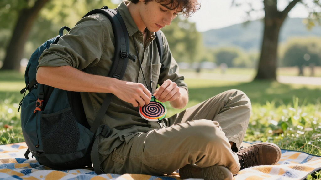 mosquitocoil holder portable travel