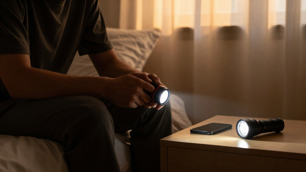 emergency flashlights for bedrooms