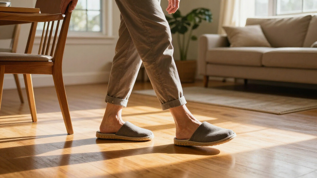 non-slip house slippers for seniors