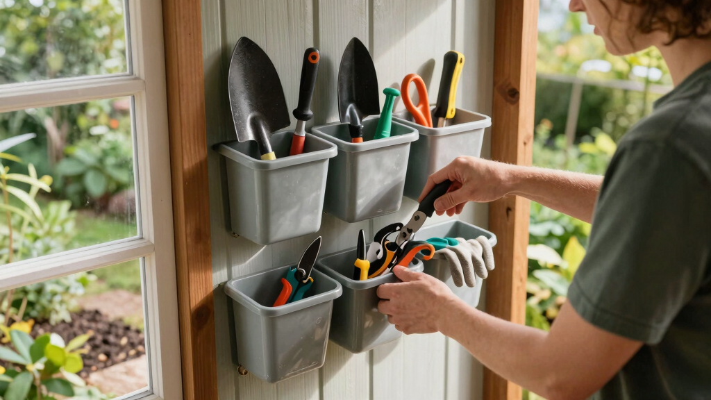 garden tool storage organizers