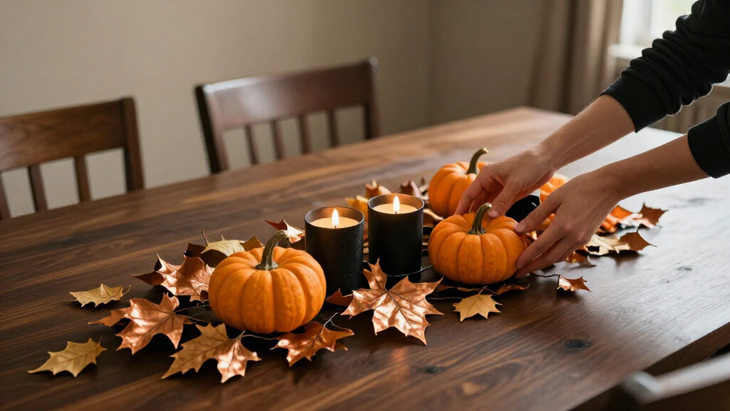 Halloween table centerpiece decorations