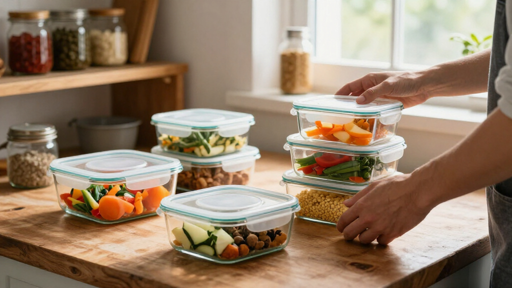 meal prep containers glass