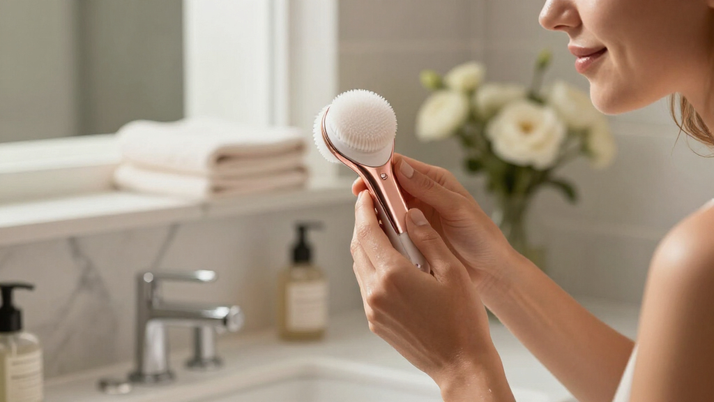 luxury facial cleansing brushes