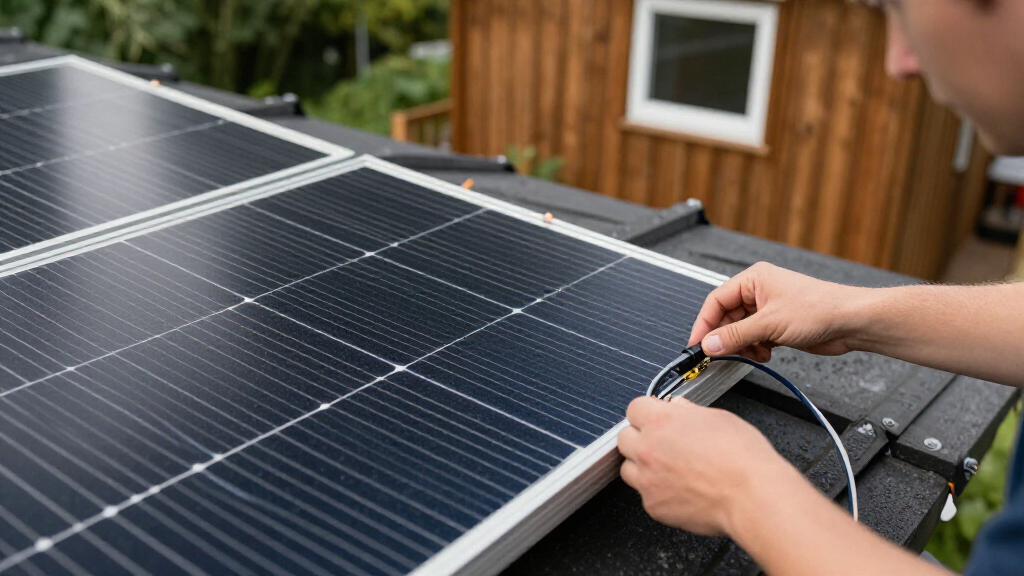 best solar panel kit for shed office power