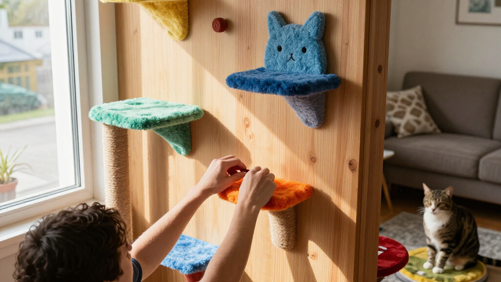 best cat climbing wall kit