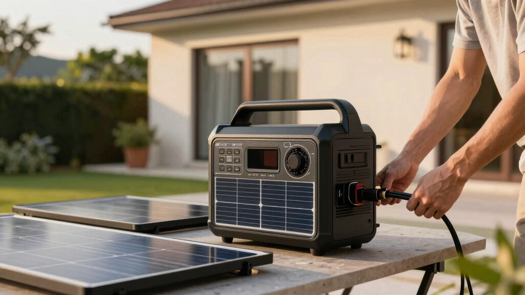 solar-powered outdoor generators