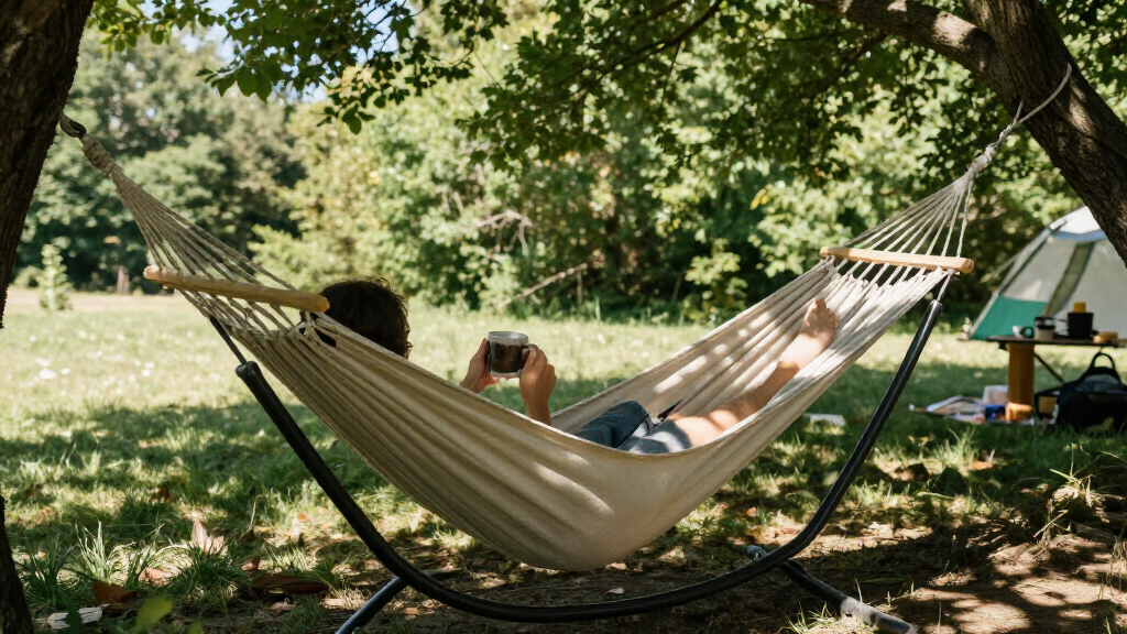 outdoor hammocks with stand