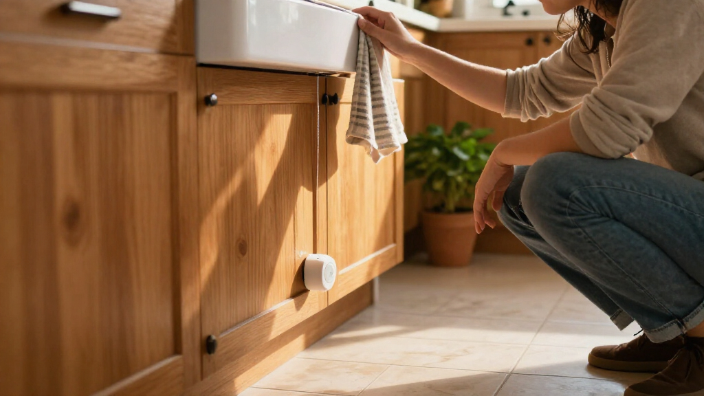 smart home leak detectors