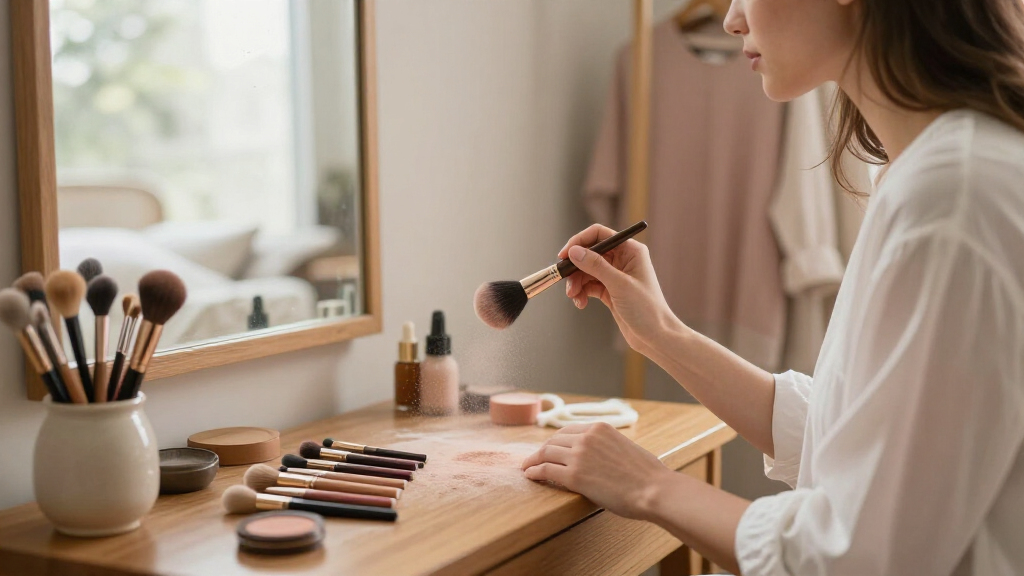 makeup brush set
