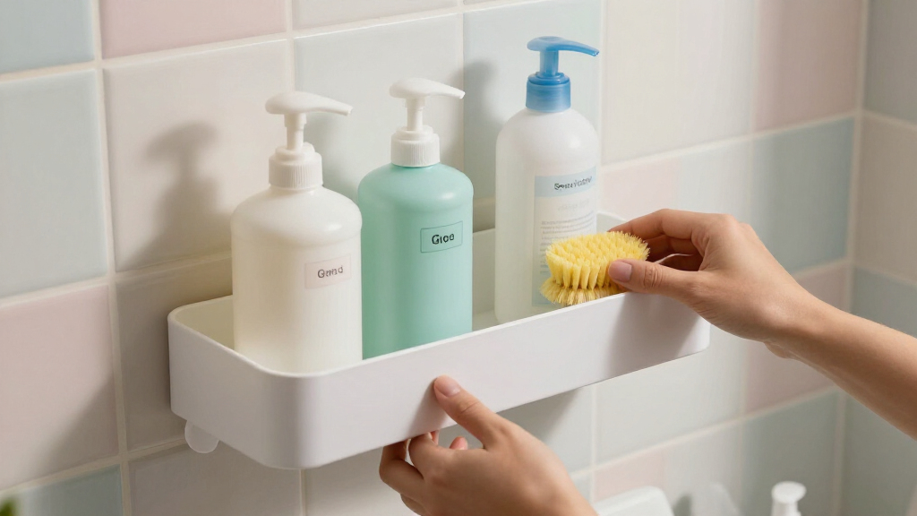 thebathroom cleaning supply organizers