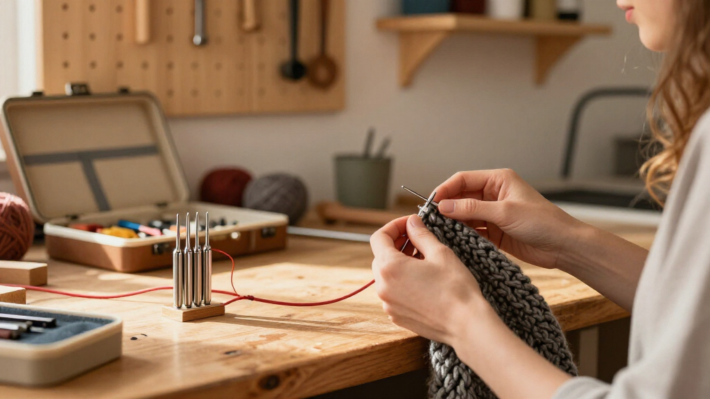 best interchangeable knitting needle set