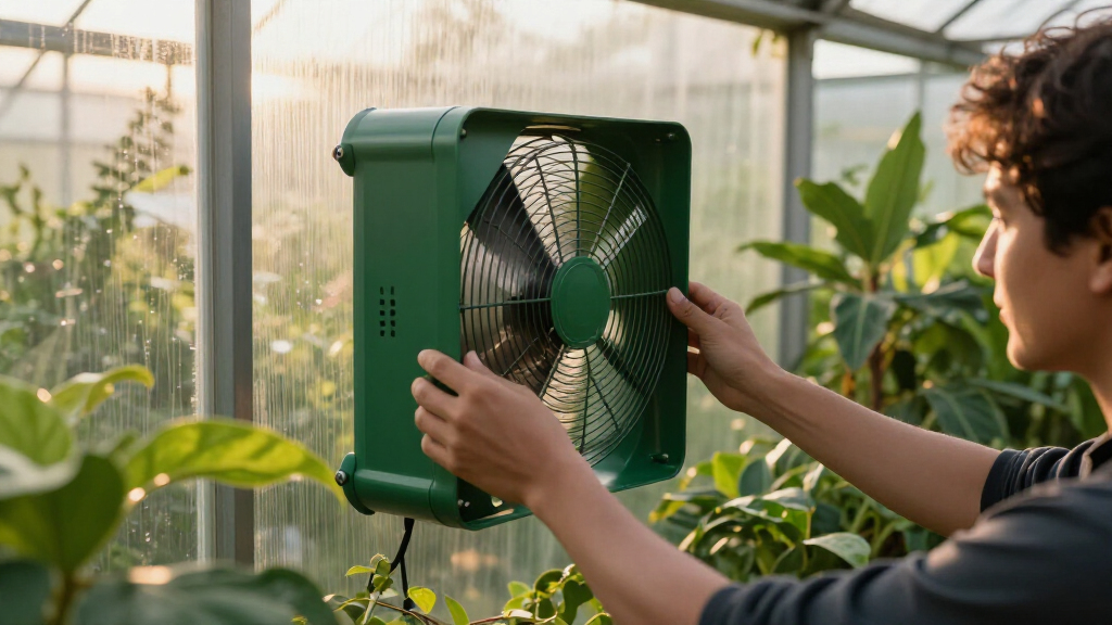 best greenhouse solar fan kits