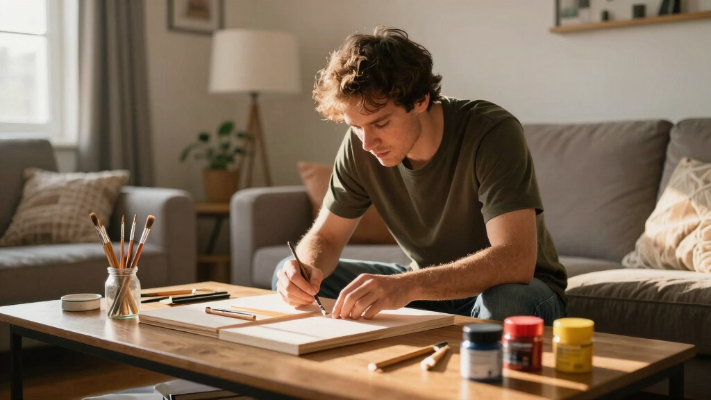 DIY wall art kits for dad