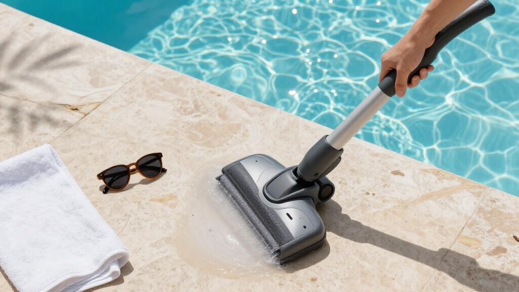 manual pool vacuum for inground pool