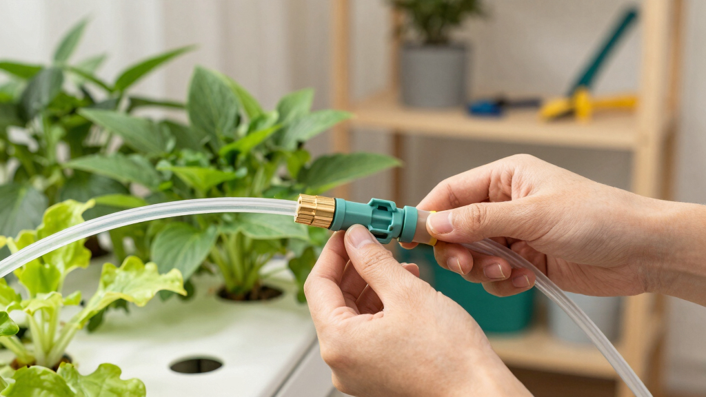 best quick connect water line kit for hydroponics