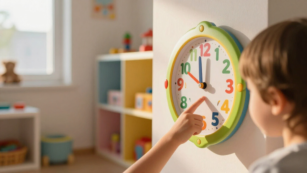 educational wall clocks for kids
