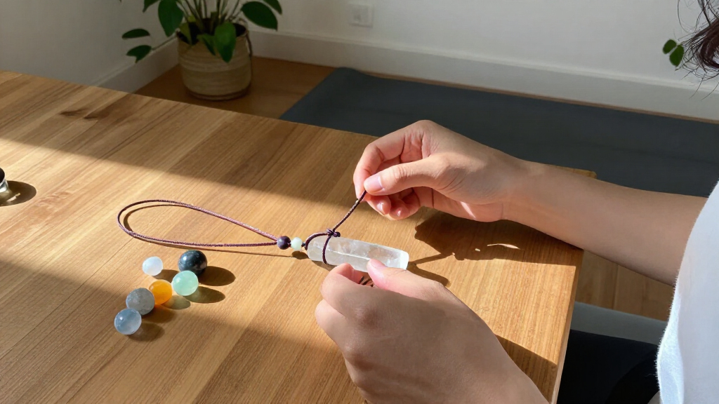 crystal chakra pendants