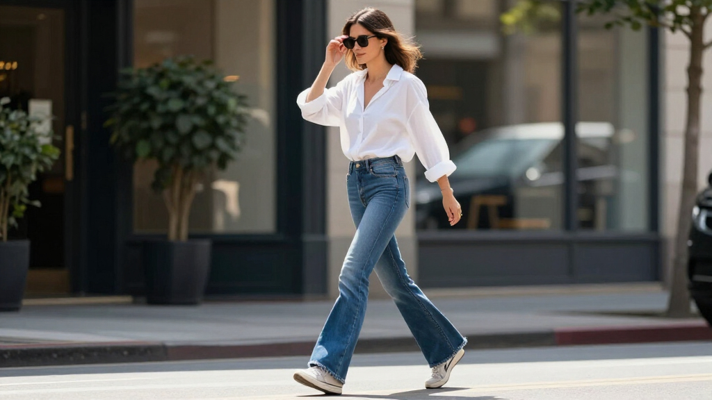 best kick-flare jeans