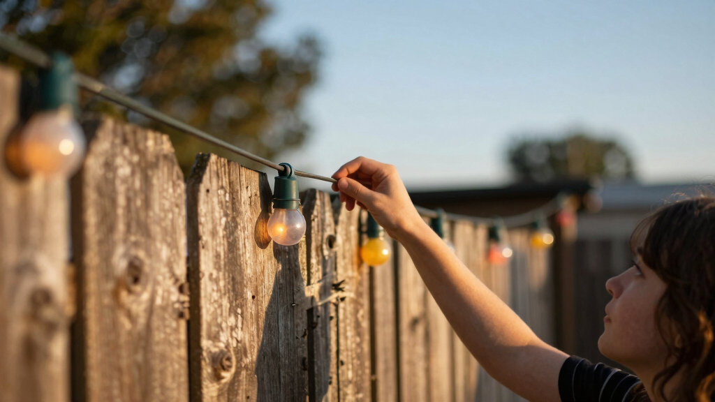 patriotic outdoor string lights