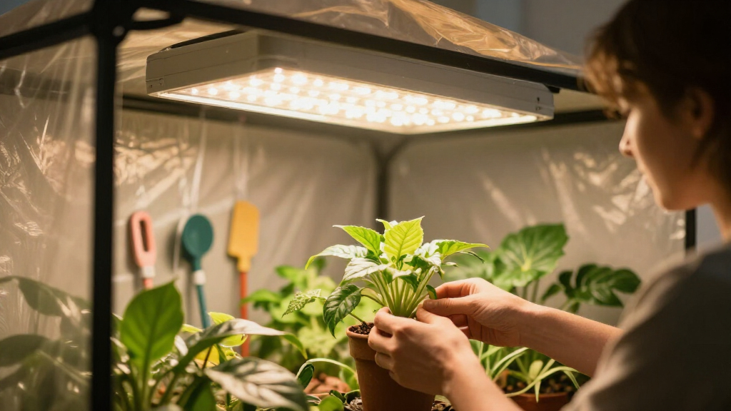 led grow light for 3x3 tent