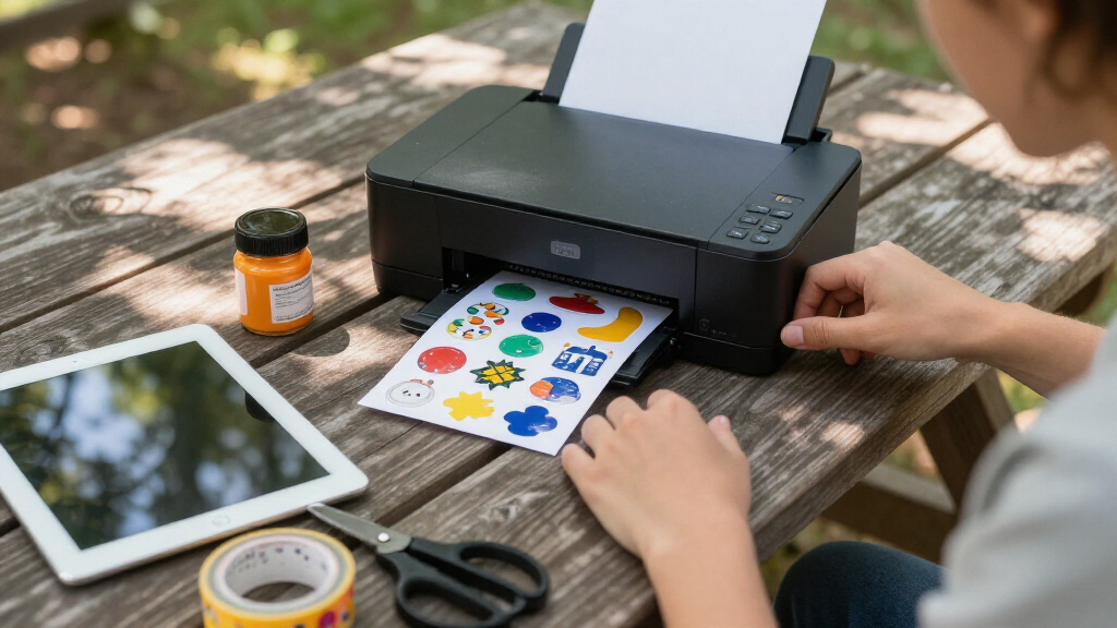 best printer for waterproof sticker paper