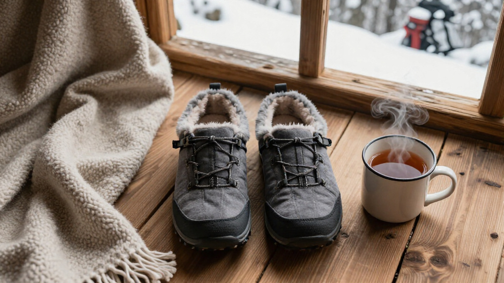 best winter hiking slippers