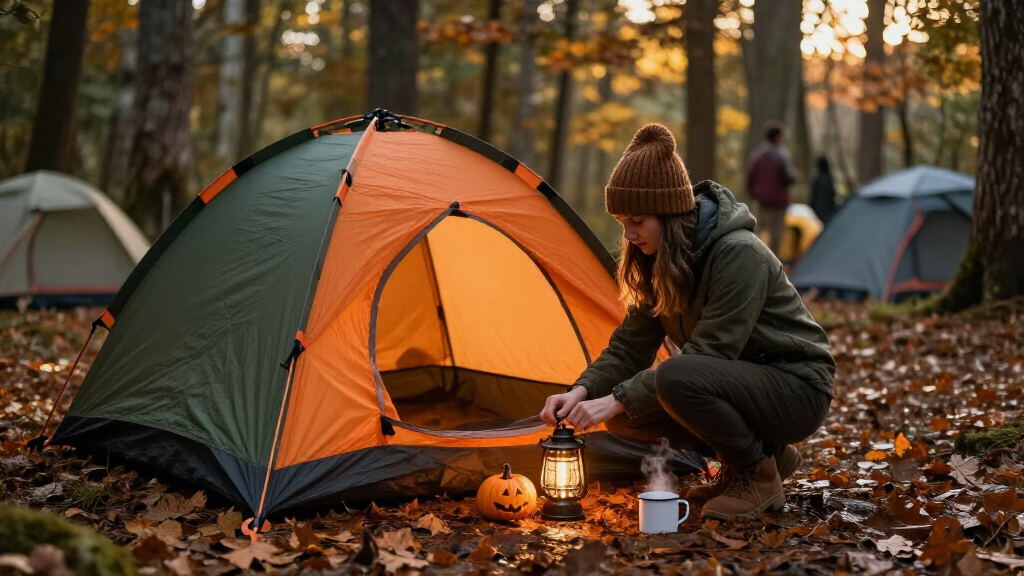 Halloween camping tents