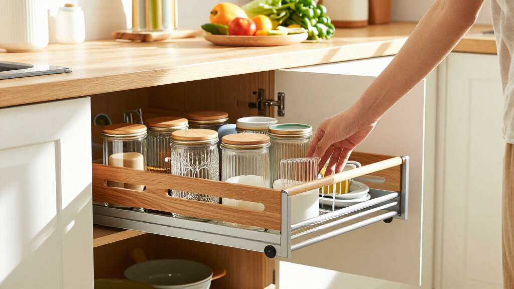 best pull out cabinet organizers for kitchens