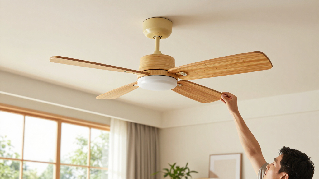 bamboo blade ceiling fan eco friendly