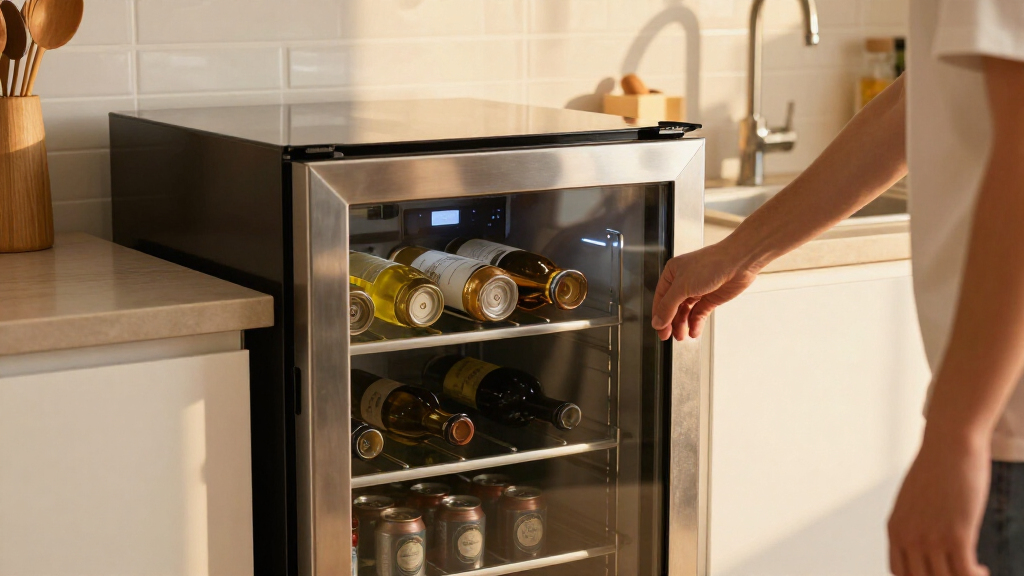 best dual zone beverage and wine cooler
