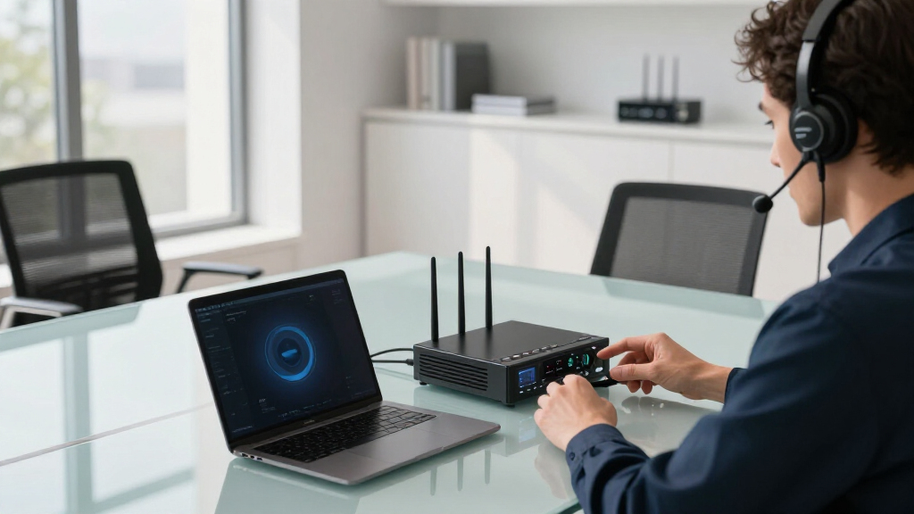 wireless headset amplifiers for product demos