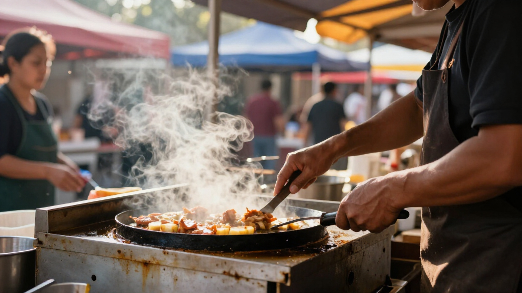 best restaurant griddle for street food vendors