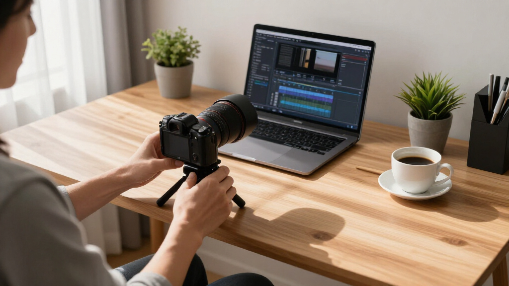 best lenses for desk setup videos