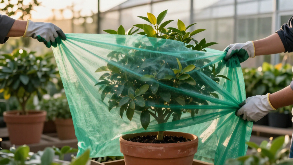 best frost protection for container plants
