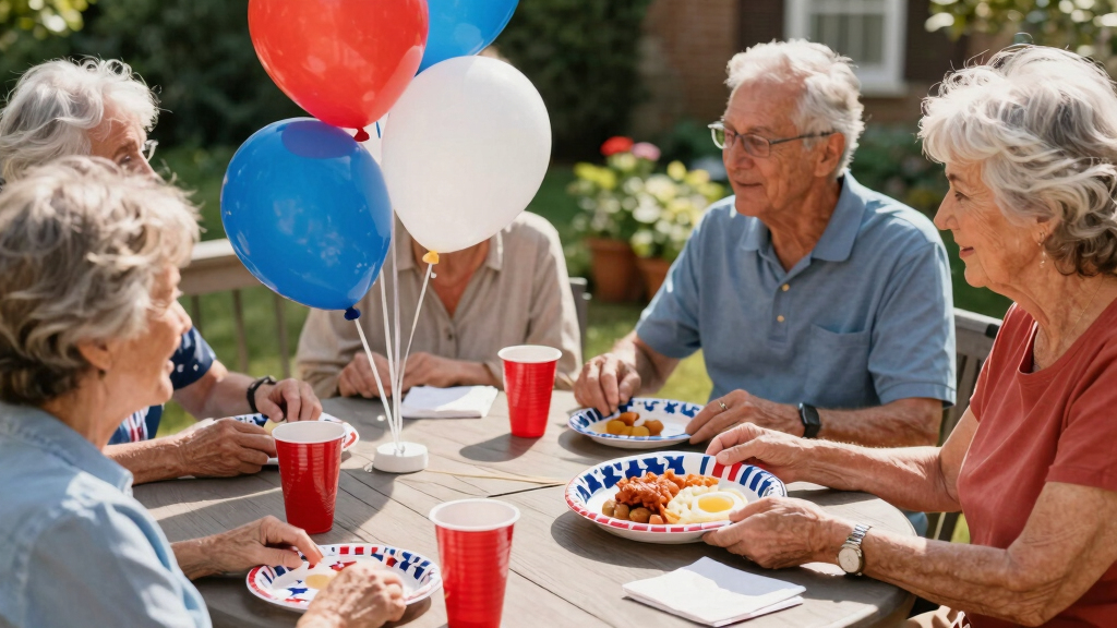 patriotic outdoor party supplies