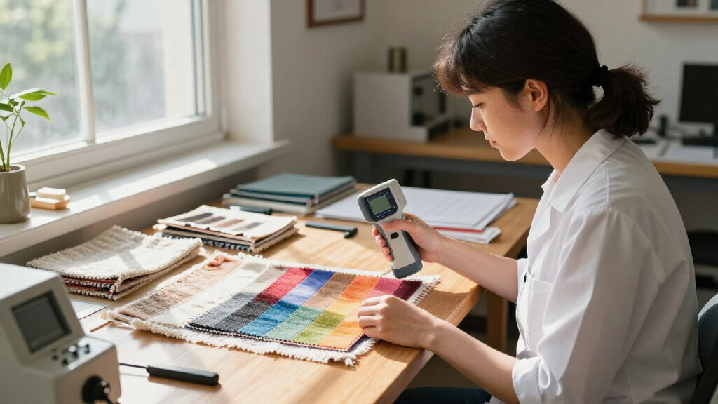 spectrophotometer textile testing