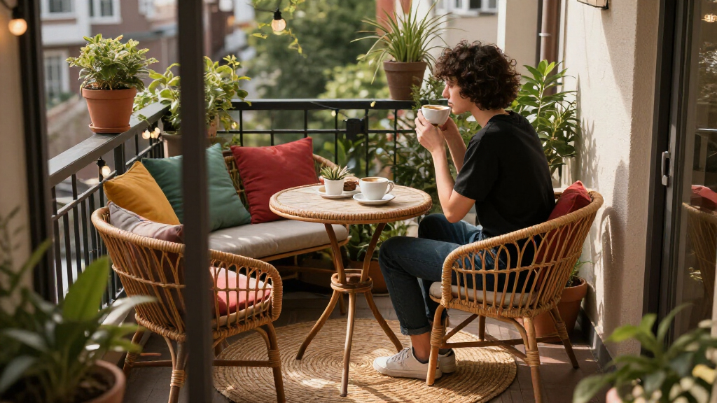 patio furniture set for small patio