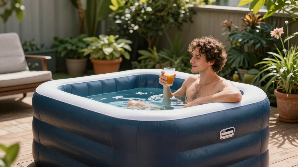 best portable inflatable hot tub