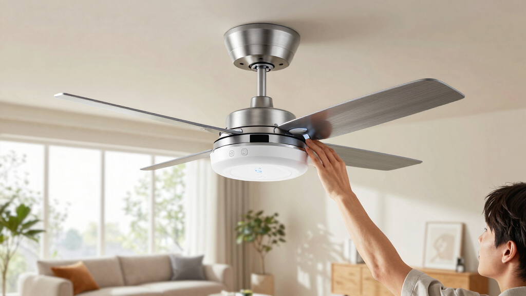 best energy efficient DC motor smart ceiling fans