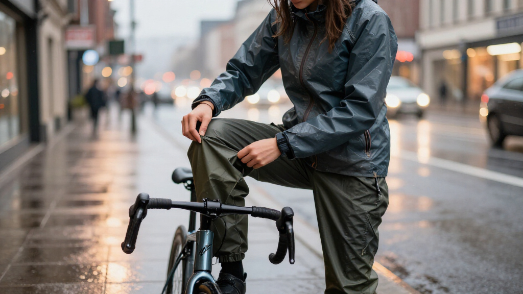 rain gear for cyclists