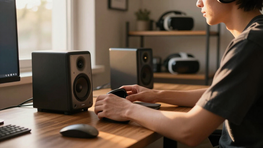 best powered speakers for creator desks