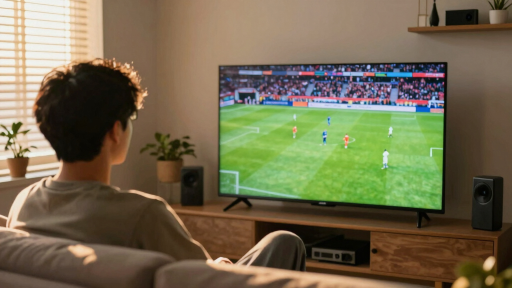 smart TVs for soccer viewing