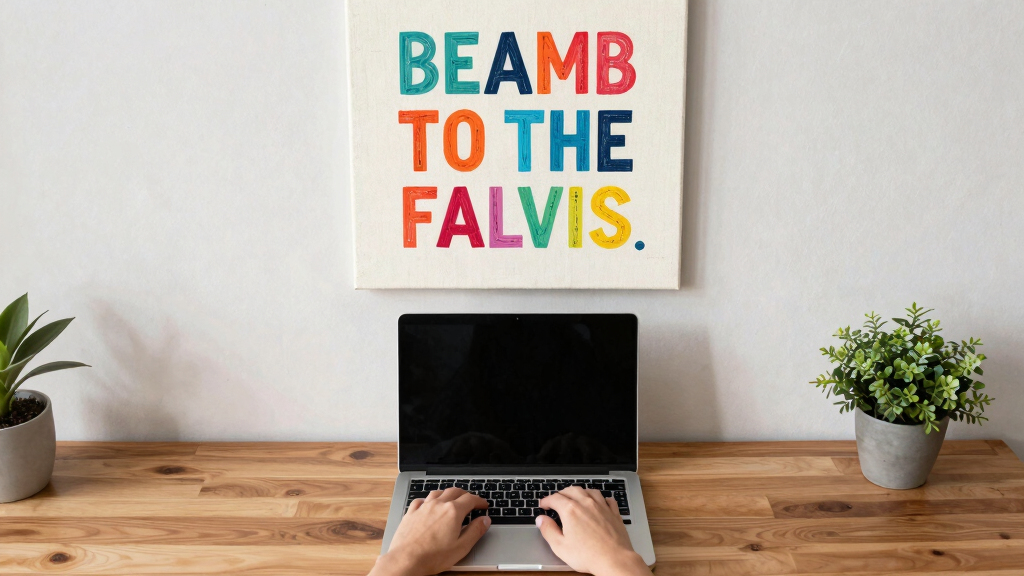 motivational quote wall art