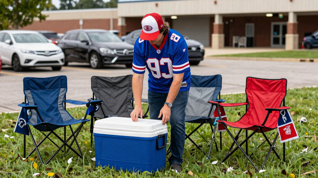 soccer fan tailgate gear